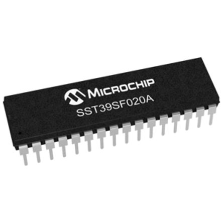 Microchip Flash-Speicher 2MB, 256K X 8 Bit, Parallel, 70ns, PDIP, 32-Pin