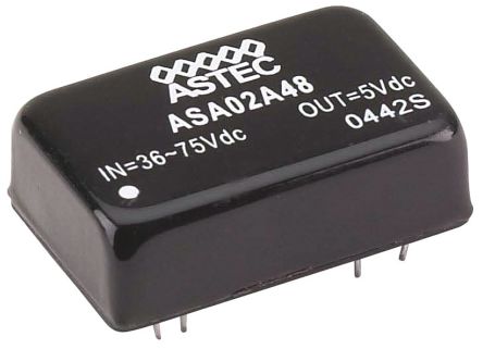 Artesyn Embedded Technologies Convertitore C.c.-c.c. Isolato 10W, Vin 36 → 75 V C.c., Vout 12V Cc, 1500V Cc