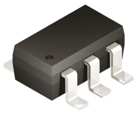 Microchip 12 Bit DAC MCP4726A1T-E/CH, SOT-23, 6-Pin, Interface Seriell (I2C)