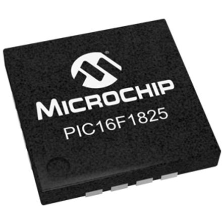 Microchip Mikrocontroller PIC16F PIC 8bit SMD 8 K Wörter QFN 16-Pin 32MHz 1024 KB RAM