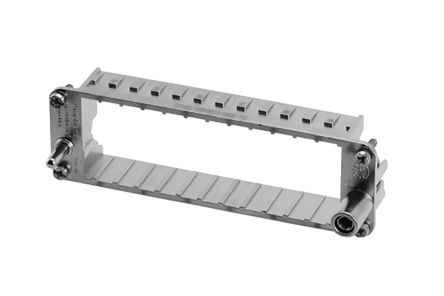 Amphenol Frame, Heavy Mate F Series 6 Way, For Use With 6 Contact Pin Module, Heavy Mate F Series Heavy Duty Connector,