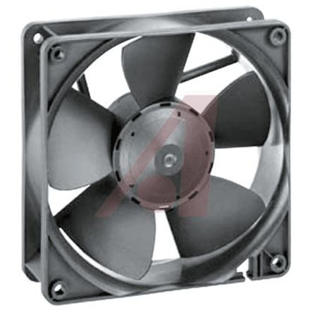 Ebm-papst Ventilador Axial W2G107 De 119 X 119 X 38mm, 24 V Dc, 3.3W, Caudal 40.78m³/h, 42dB(A)