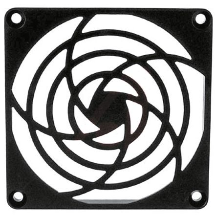 Ebm-papst LZ32P Series Plastic Finger Guard For 80mm Fans, 71.5mm Hole Spacing, 88 X 88mm