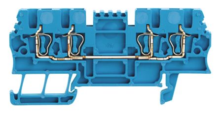 Weidmuller Weidmüller Robotics Reihenklemme Einfach Blau, 1.5mm², 500 V / 17.5A
