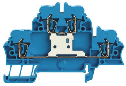 Weidmuller Weidmüller Z Reihenklemme Zweifach Blau, 2.5mm², 500 V / 20A, Klemmanschluss