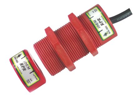 IDEM AG RPR 2m Kabel Berührungsloser Sicherheitsschalter Aus Kunststoff 24V Dc, 2 Öffner / Schließer, Magnet