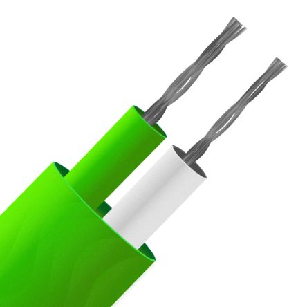 RS PRO 7/0,2mm PTFE-isoliert Thermoelementleitung Für Thermoelement Typ K, L. 10m, Max. +260°C