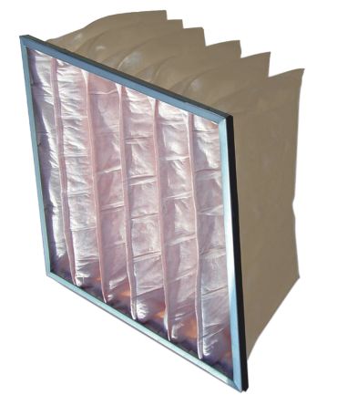 RS PRO Polypropylen Filtermatte, Typ Beutel, F5, 592 X 287 X 350mm ISO-10-65, MERV KLasse 11, 3-Taschen
