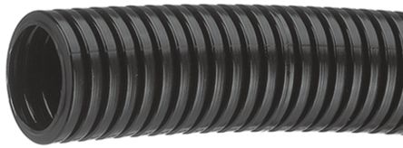 PMA Conducto Flexible LL De Plástico Negro, Long. 50m, Ø 25mm, Rosca M25, IP54, IP66, IP68