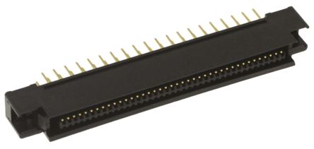 3M Conector Macho Para PCB Serie P50E De 80 Vías, 2 Filas, Paso 1.27mm, Para Soldar, Montaje En Orificio Pasante