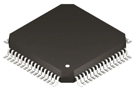 Microchip Mikrocontroller PIC32MX PIC 32bit SMD 512 + 12 KB TQFP 64-Pin 100MHz 128 KB RAM