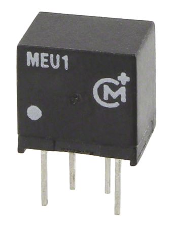 Murata Power Solutions MEU1 DC-DC Converter, 5V Dc/ 200mA Output, 4.5 → 5.5 V Dc Input, 1W, Through Hole, +85°C
