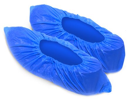 RS PRO Cubrezapatos Antideslizantes De Color Azul, Talla 36 Cm, Paquete De 2000 Unidades