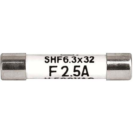 Schurter SHF 6.3x32 Feinsicherung F / 2.5A 6.3 X 32mm 500V Ac Keramik