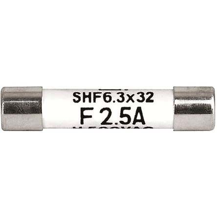 Schurter 陶瓷保险管, SHF 6.3x32系列, 6.3A, 500V 交流, 6.3 x 32mm, 熔断速度F