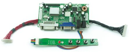 Intelligent Embedded Solutions Display Interface Kit for Ampire AM-1024600KTMQW-01H Display