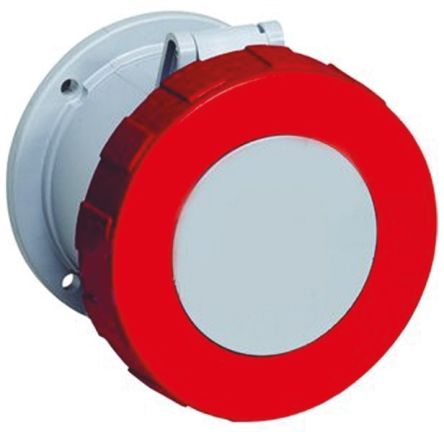ABB Tough & Safe Leistungssteckverbinder Buchse Rot 3P + N + E, 415 V / 125A, Tafelmontage IP 67