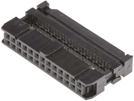 Amphenol ICC Conector IDC Hembra Serie T812 De 26 Vías, Paso 2.54mm, 2 Filas, Montaje De Cable