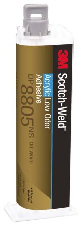 3M Adhésif Scotch-Weld 8805N Vert, Liquide Cartouche Double 45 Ml