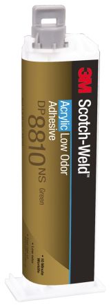 3M Adhésif Scotch-Weld 8810N Vert, Liquide Cartouche Double 45 Ml