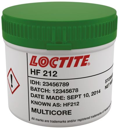Henkel LOCTITE HF212 97SC DAP 500g Jar Lead Free Solder Paste
