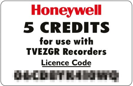 Honeywell TVU9-0-0-0-0-0F0-0-000 Firmware Upgrade For Use With X-series And GR Recorders