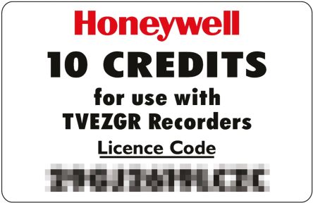Honeywell TVU9-0-0-0-0-010-0-000 Firmware Upgrade For Use With X-series And GR Recorders