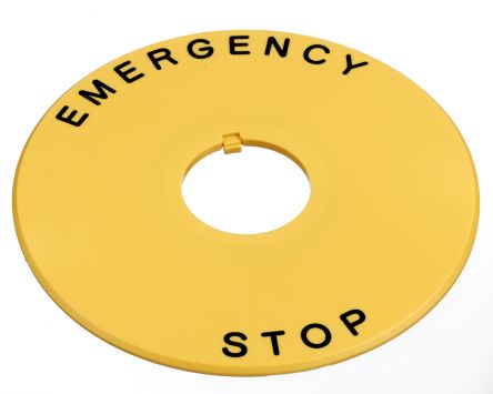 Idec Not-Aus-Schild Namensschild Für Serie XW Emergency Stop