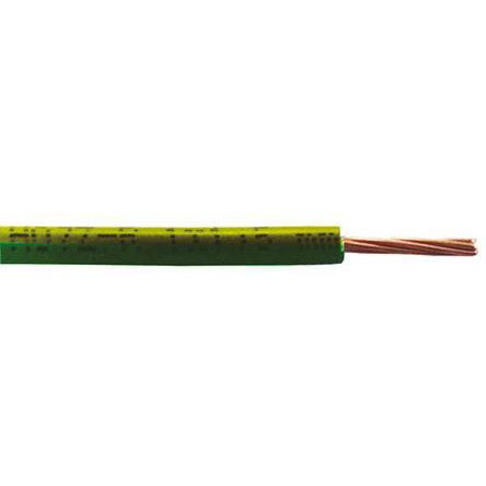 RS PRO Green/Yellow 4 Mm² Hook Up Wire