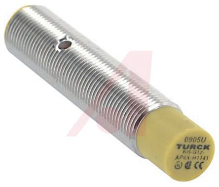 Turck M12 Näherungssensor PNP 10 → 30 V Dc / 200 MA, Zylindrisch 5 Mm, IP67