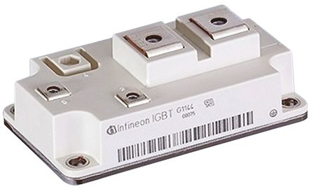 Infineon Modulo IGBT, VCE 1200 V, IC 650 A, Canale N, Modulo 62MM