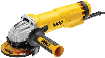 DeWALT Amoladora Angular DEW4206 De 240V 1010W, Diámetro De Disco 115mm, 11000rpm, Conector UK