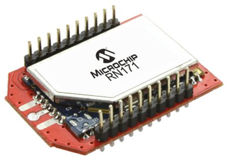Microchip Module WiFi RN171XVU-I/RM 802.11b/g WEP, WPA, WPA2 GPIO 3 To 3.7V 26.67 X 17.78 X 3.18mm 3.18mm 26.67mm +85