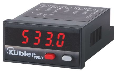 Kübler 温控开关, CODIX 533系列, 10 → 30 V dc电源, 48 x 24mm