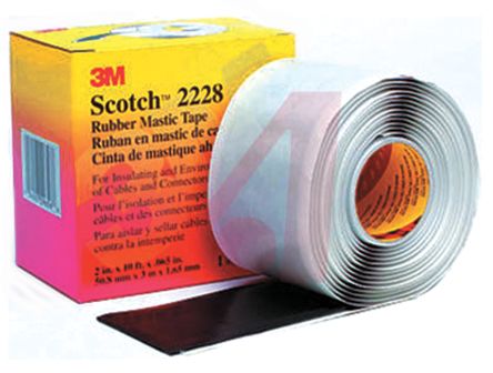 2228-2X10FT | 3M Scotch 2228 Black Self Amalgamating Tape 51mm x 3m | 3M