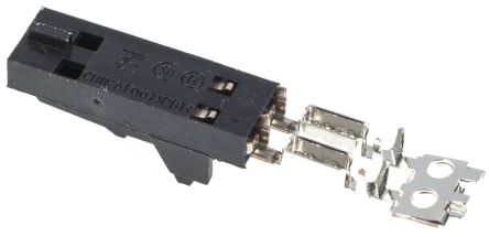 TE Connectivity Connecteur IDC Femelle, 2 Contacts, 1 Rangée, Pas 2.54mm, Montage Sur Câble, Série AMPMODU MTE
