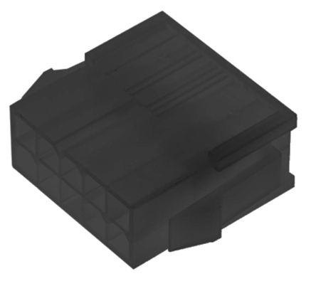 Molex Mini-Fit Jr Steckverbindergehäuse Stecker 4.2mm, 10-polig / 2-reihig Gerade, Kabelmontage Für Steckeranschluss