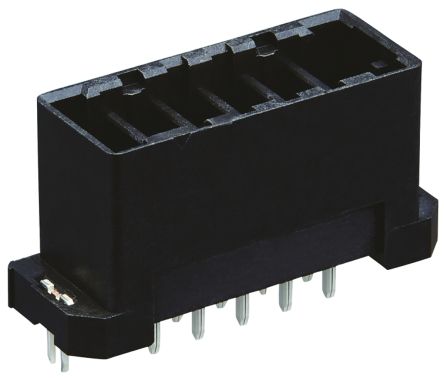 Hirose FX30B Series Straight Through Hole Mount PCB Socket, 5-Contact, 1-Row, 3.81mm Pitch, Solder Termination