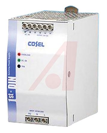 Cosel KHEA480F Switch-Mode DIN-Schienen Netzteil 480W, 85 → 264V Ac, 24V Dc / 20A