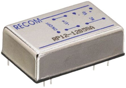 Recom RP12-A DC/DC-Wandler 12W 12 V Dc IN, 5V Dc OUT / 2.4A 1.6kV Dc Isoliert