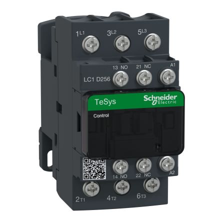 Schneider Electric TeSys D LC1D Leistungsschütz / 120 V AC Spule, 3 -polig 3 Schließer, 300 V Dc, 690 V Ac / 40 A