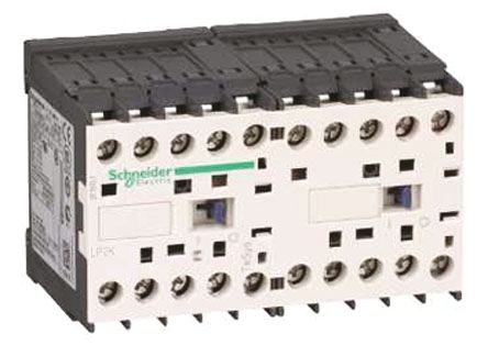 Schneider Electric Contactor TeSys K LP2K De 3 Polos, 3 NA, 6 A, Bobina 24 V Dc, 3 KW