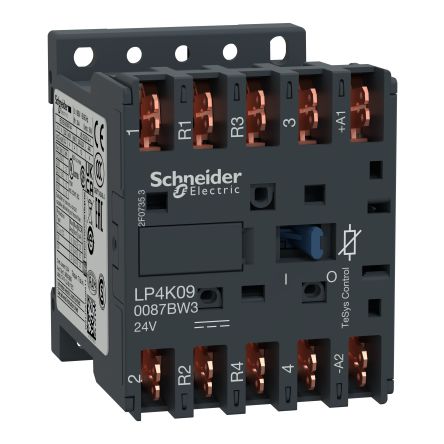 Schneider Electric TeSys K LP4K Leistungsschütz / 24 V Dc Spule, 4 -polig 2 Schließer + 2 Öffner, 690 V Ac / 20 A