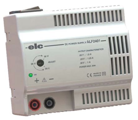 ELC Analog Labornetzgerät 30W, 20 → 30V / 1A, DKD/DAkkS-kalibriert