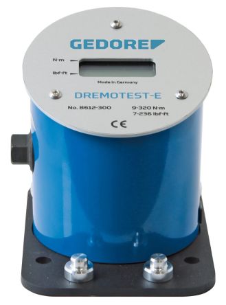 Gedore 10mm Digital Drehmoment-Prüfgerät 0.9 → 55Nm ±1 %, Teilung 0.01Nm