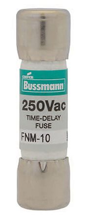 Eaton Bussman Feinsicherung T / 1A 10 X 38mm 250V Ac Melamin