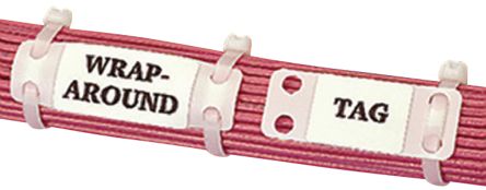 Panduit Tie Cable Marker, White, MP150-C