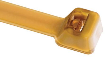 Panduit Cable Tie, Locking Cable Tie, 150mm x 2.6 mm, Brown PEEK, Pk-100