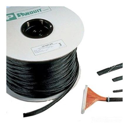Panduit Expandable Braided PE Grey Cable Sleeve, 19.1mm Diameter, 30m Length