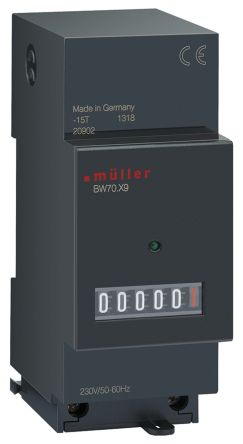 Muller Müller Zähler LED-Display 5-stellig, Stunden, 12 → 48 V